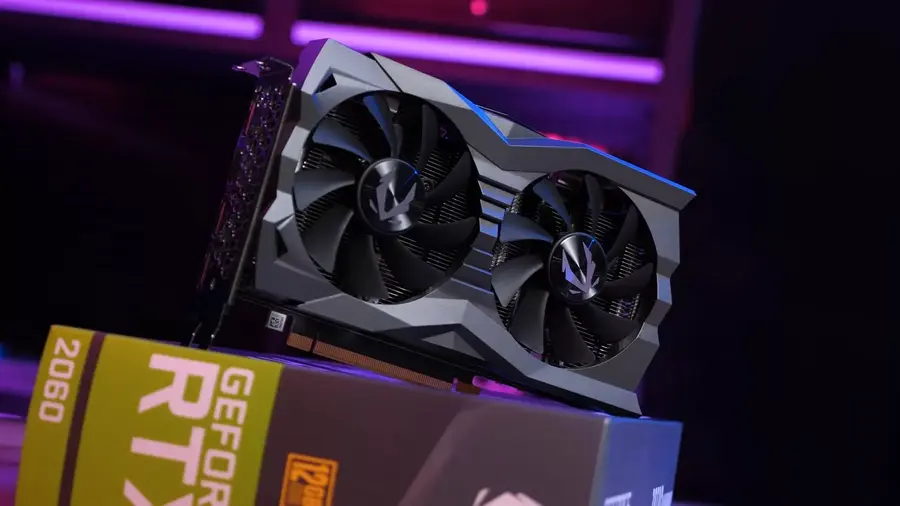 Picture representing a GeForce RTX 2060